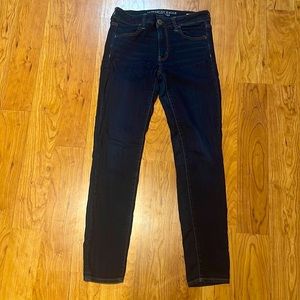 American Eagle super super stretch jegging. Size 8.